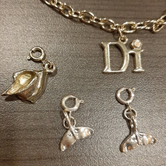 16Pc Lot Of Jewelry Beach Nautical Charm Bracelet Pendant Connectors Gold Silver - Picture 11 of 12